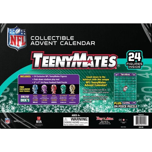 New NFL TeenyMates 2025 Advent Calendar - Rare Figures - Picture 4 of 4